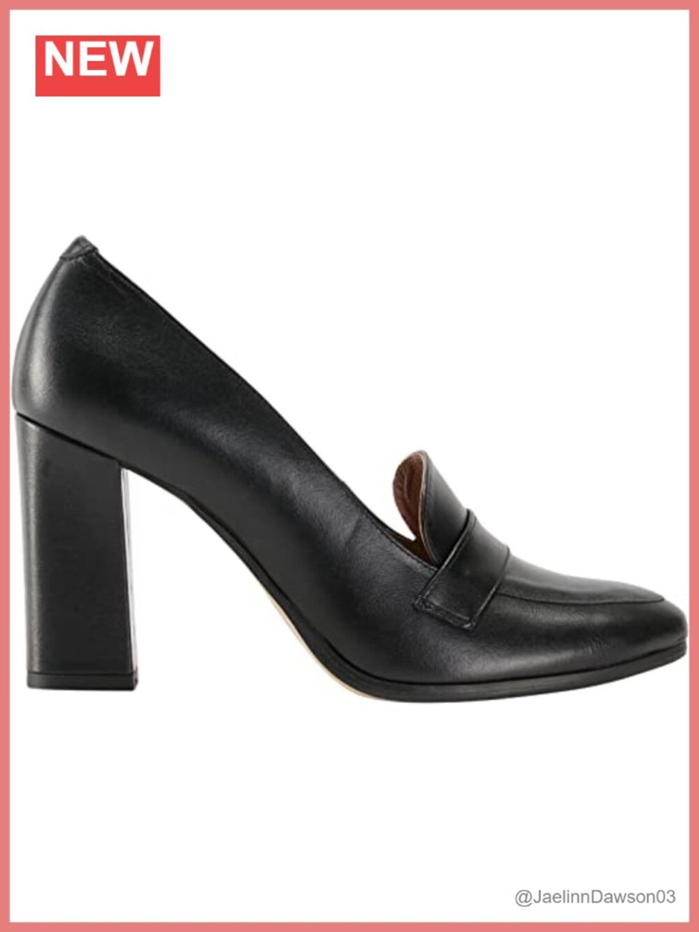 Chunky Block Heel Pumps Suede Loafer Slip On Women's Shoes Round Toe Handmade